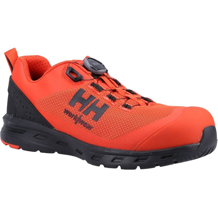 Helly Hansen Chelsea Evolution Aluminium-Toe Safety Shoes Unisex Dark Orange UK