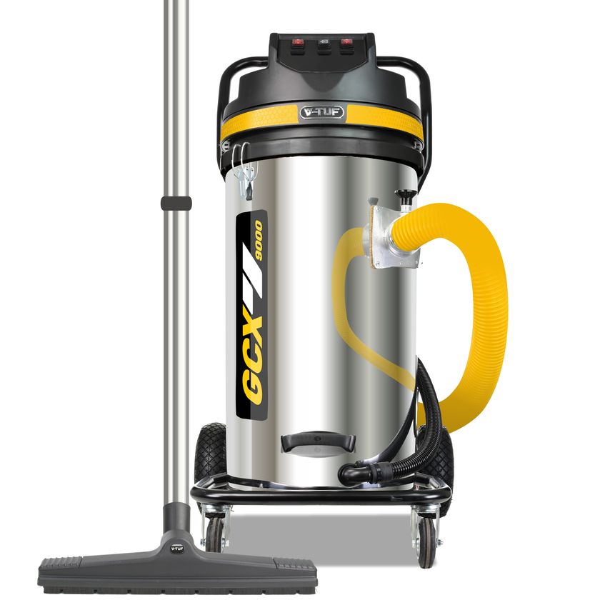 Industrial Wet & Dry Vacuum Cleaners Side Entry & Cyclone Tech