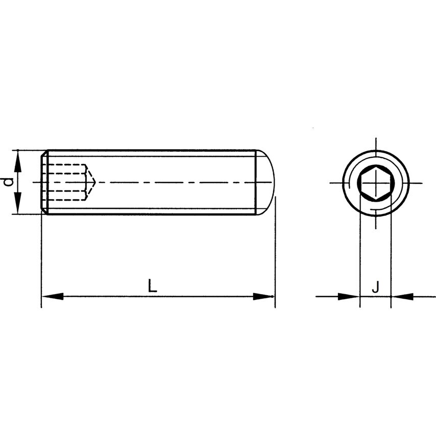 Qualfast 3/8UNCx1/2 Socket Set Screw - Oval Point (GR-45H) (14.9)- you get 100
