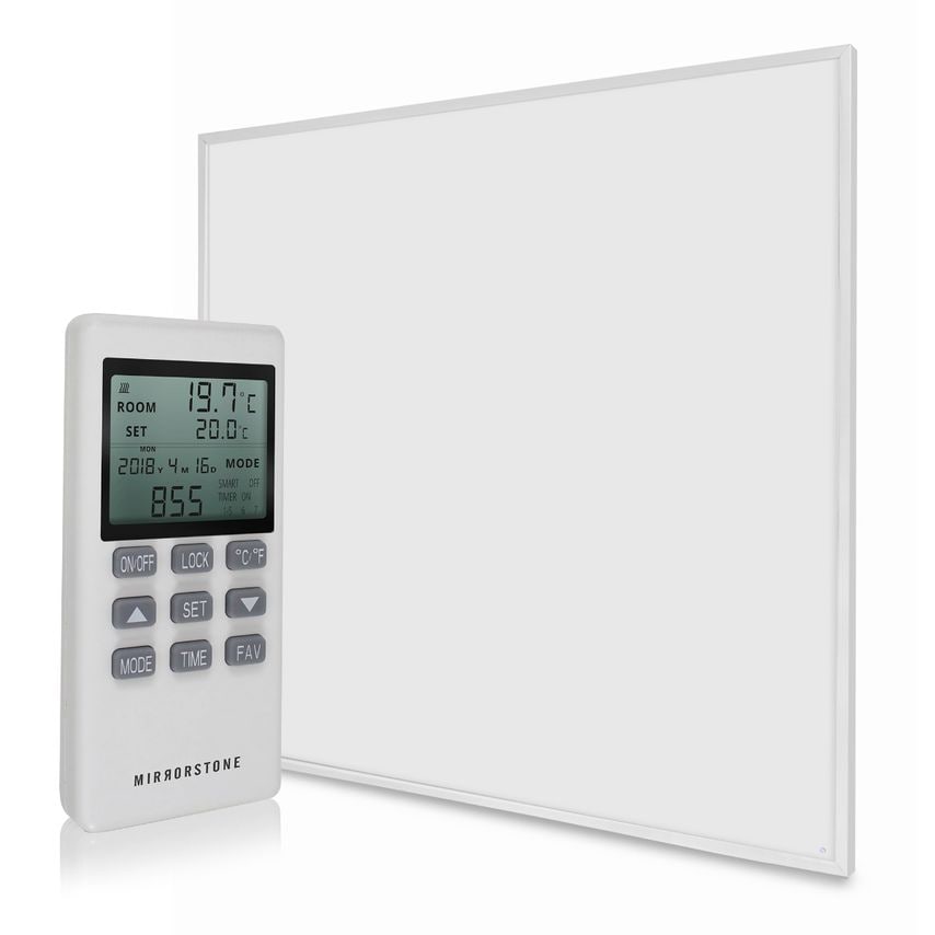 Mirrorstone Heating 1200W NXT Gen Infrared Heating Panel, 995 X 1195mm, 1200W
