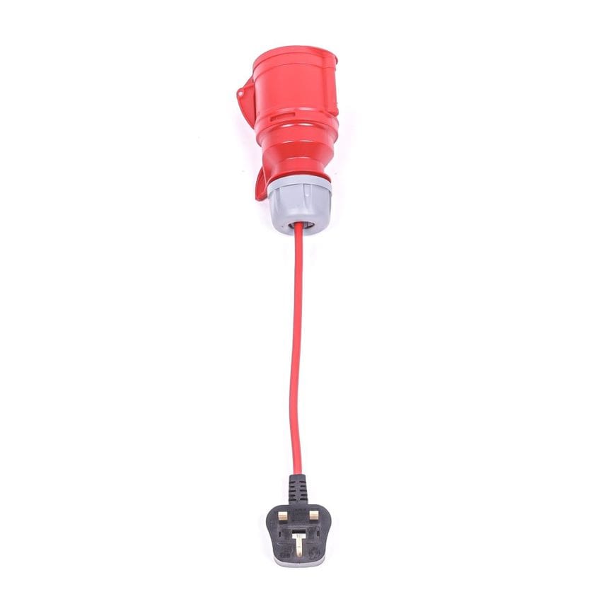 Di-Log 13A Plug to 400V 5 Pin 32A Connector
