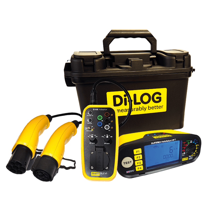 Di-Log Complete EV Multi-Function Tester Test Kit with Evse Adapter Kit