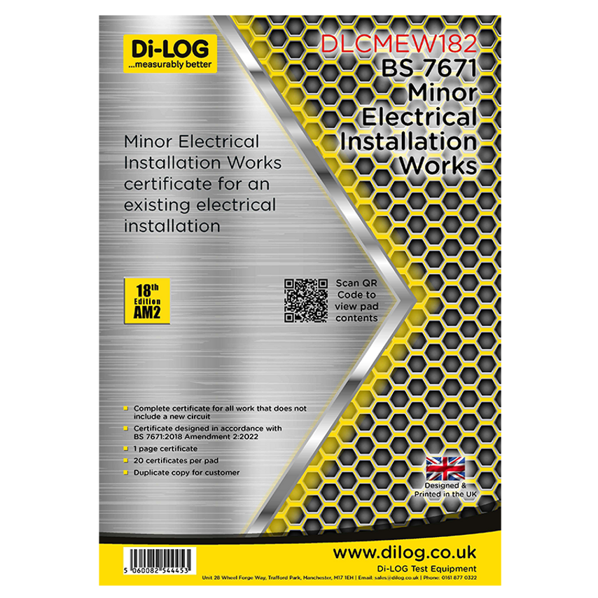 Di-Log Schedule of Inspection and Test Results 12 Ways