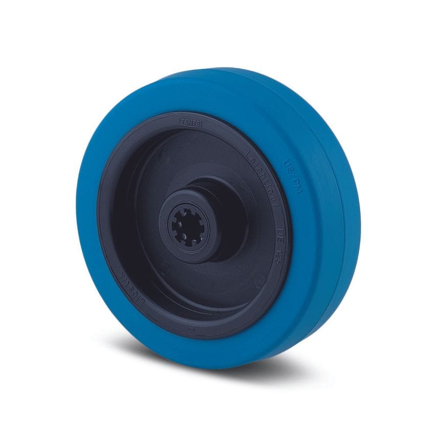 Elastech Wheels Elastic Rubber Wheels (Wheel Only) Zoro UK