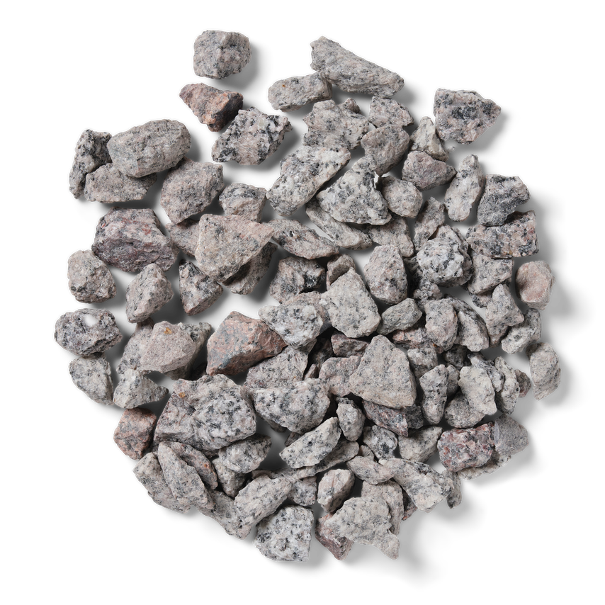 14 20mm Silver/Grey Granite Chippings DappLED Silver Bag 850kg