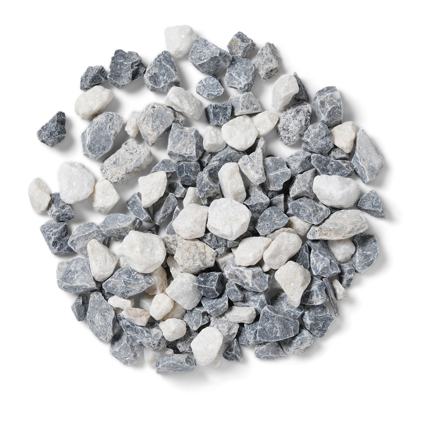 16 32mm Cool Grey & Icy White Gravel Arctic Mist Bag 850kg