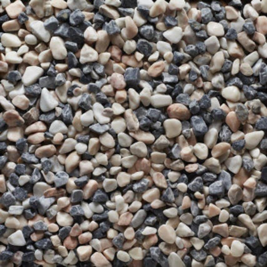 20 40mm Pink/White/Grey Pebbles Frozen Pink Bag 850kg