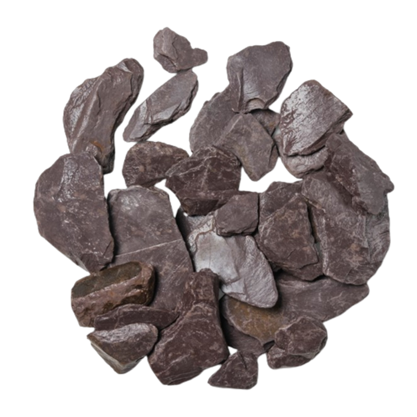 Plum Coloured Slate Chips Bulk Bags 850kg
