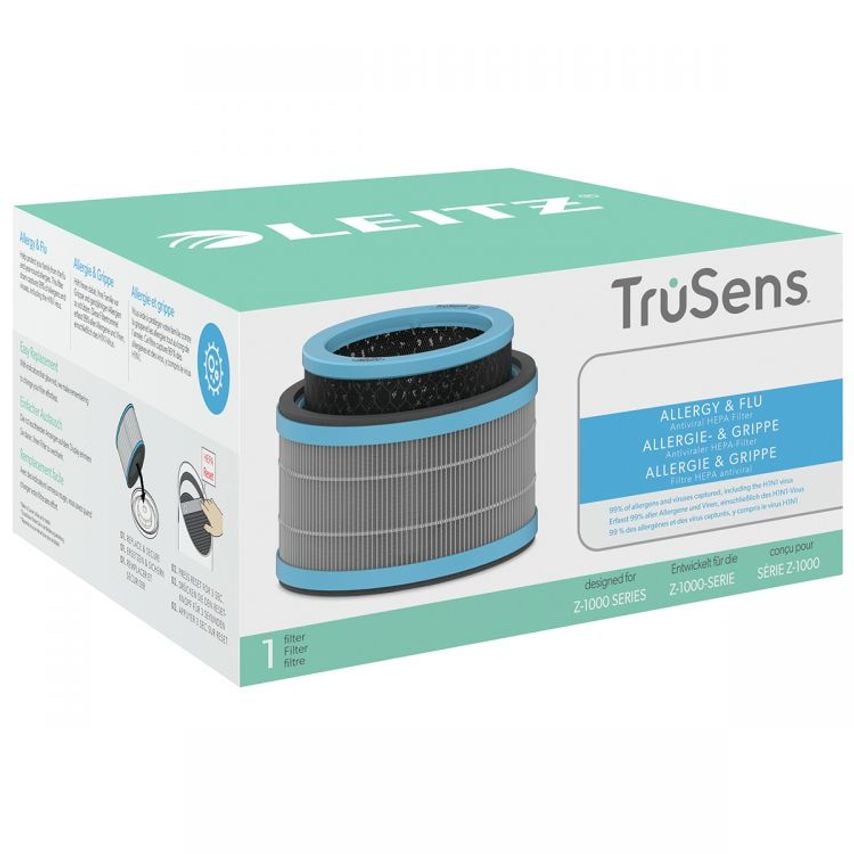 Leitz TruSens Z-1000 Allergy and Flu Anti-Viral 3-in-1 HEPA Filter Drum