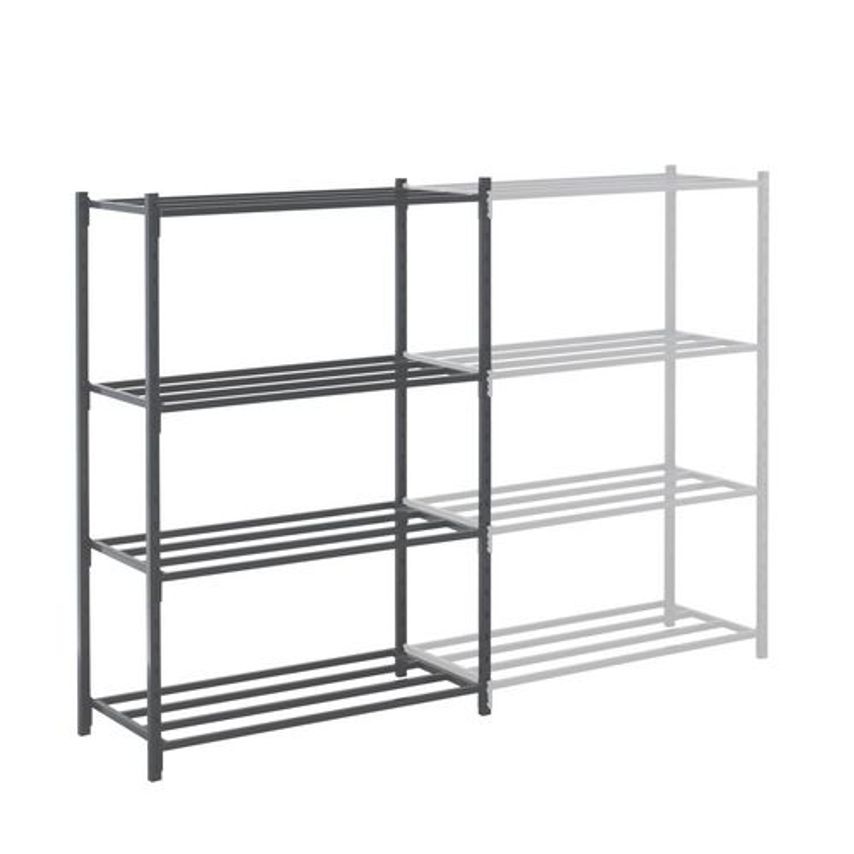 Slingsby 2000mm High Heavy Duty Tubular Shelving with Chipboard Covers - 2000 X