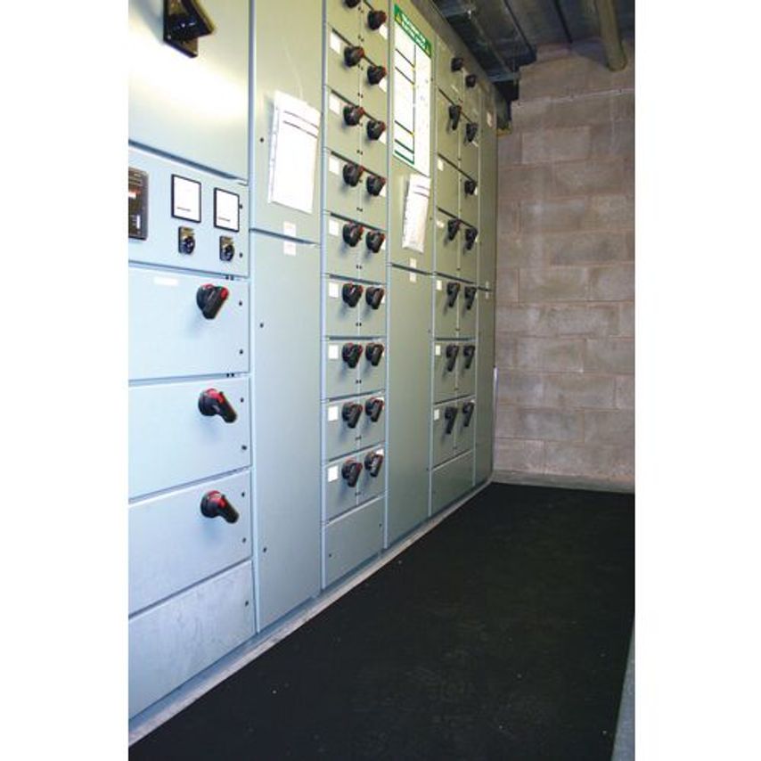 Electrical Safety Matting - Thick, Wide, 10m Roll
