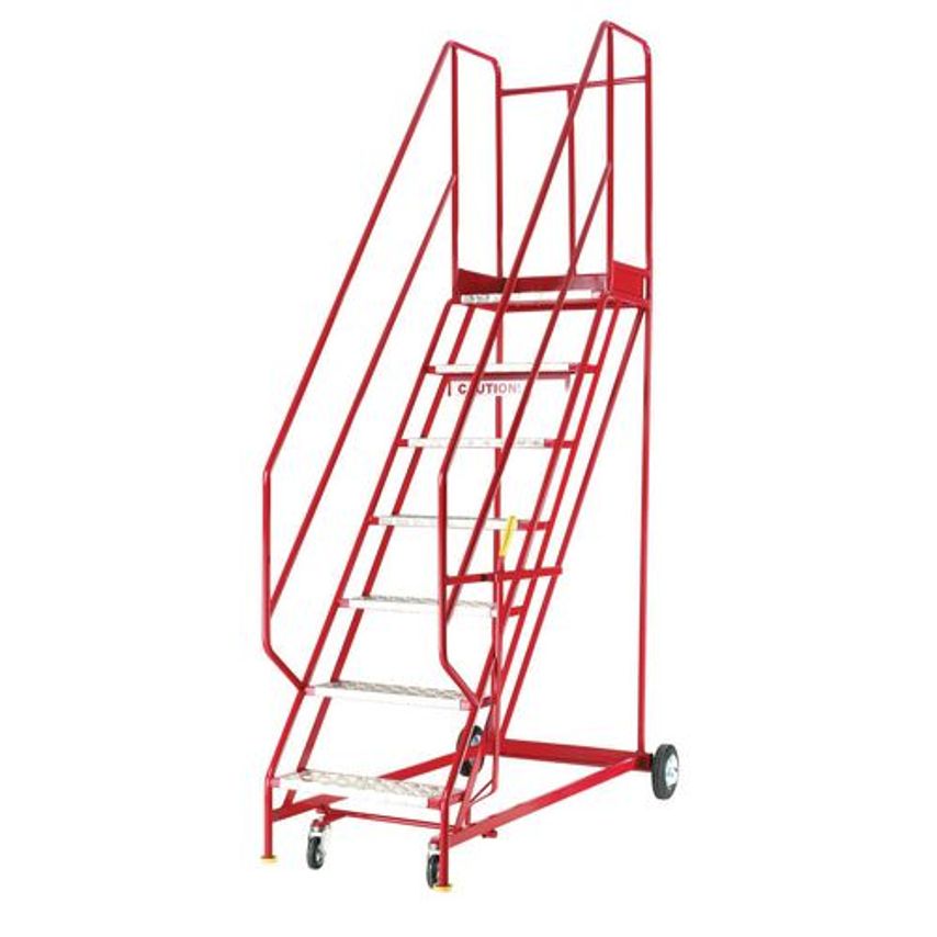 Slingsby Heavy Duty Warehouse Steps - Punched Steel Tread, 11 Tread