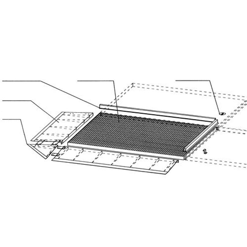 Slingsby Low Profile Galvanised Sump Flooring - Connecting Length 331759