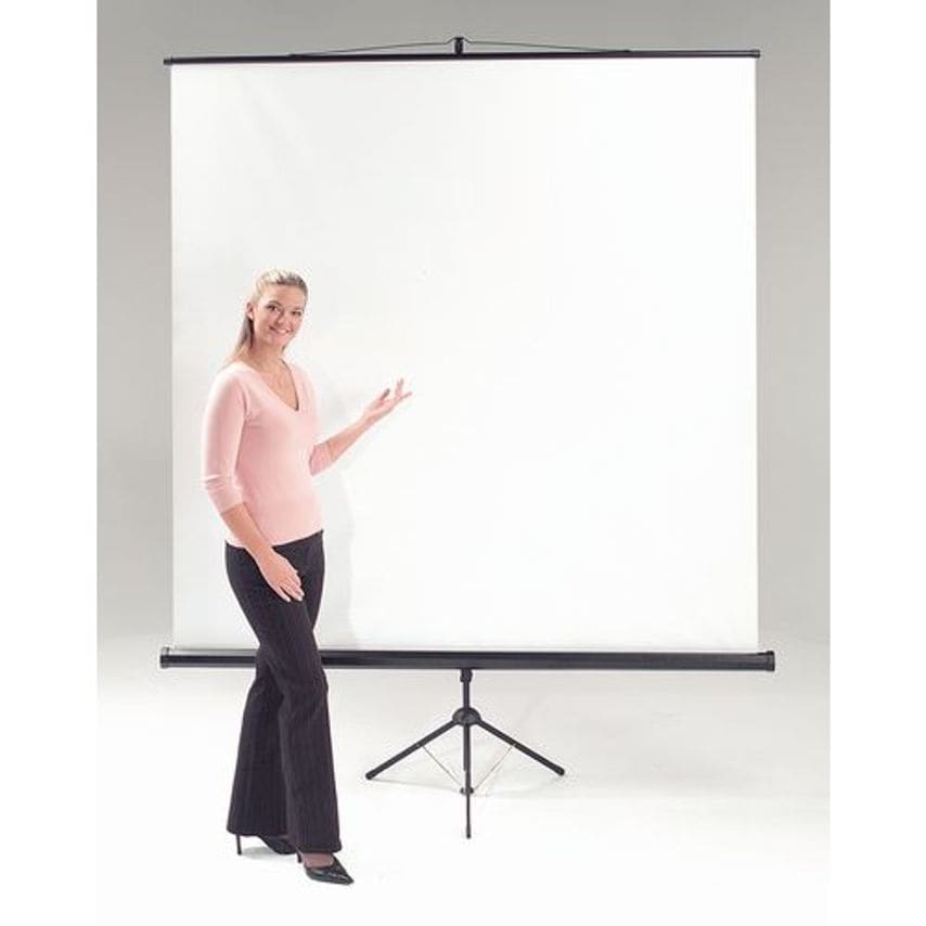 Slingsby Portable Tripod Projector Screen, W X H 1800 X 1800mm