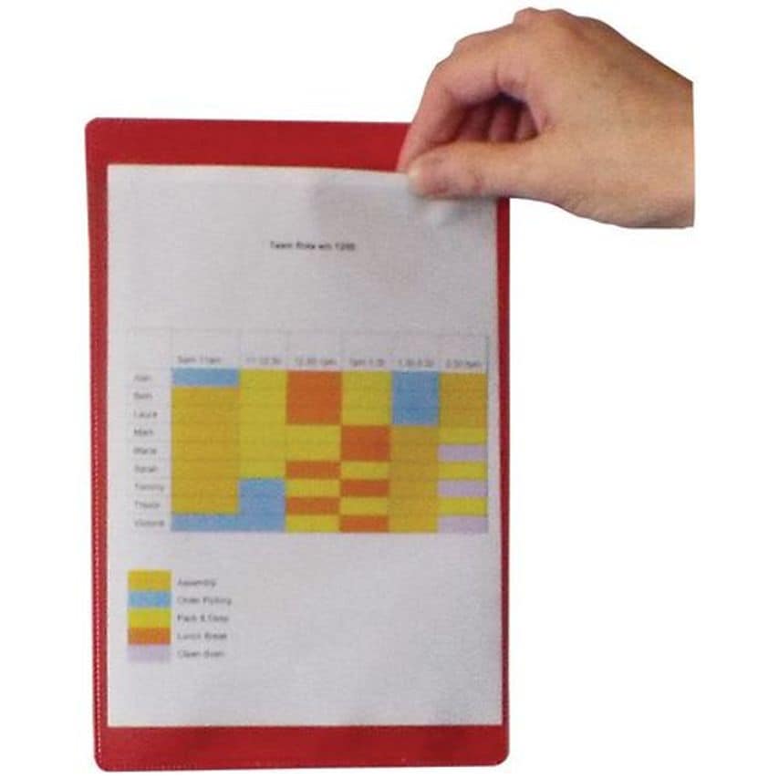 Slingsby Coloured Document Pockets - Self-adhesive 389768