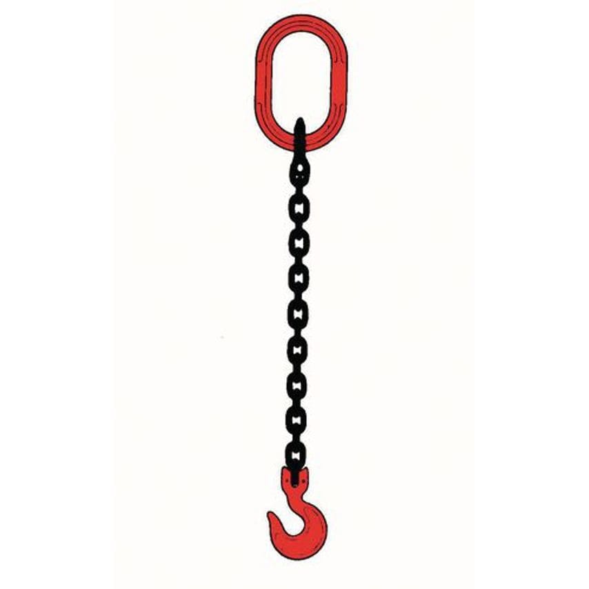 Slingsby Kuplex Grade 8 and 10 Chain Slings - Extra Metre Reach, Single Leg 3289