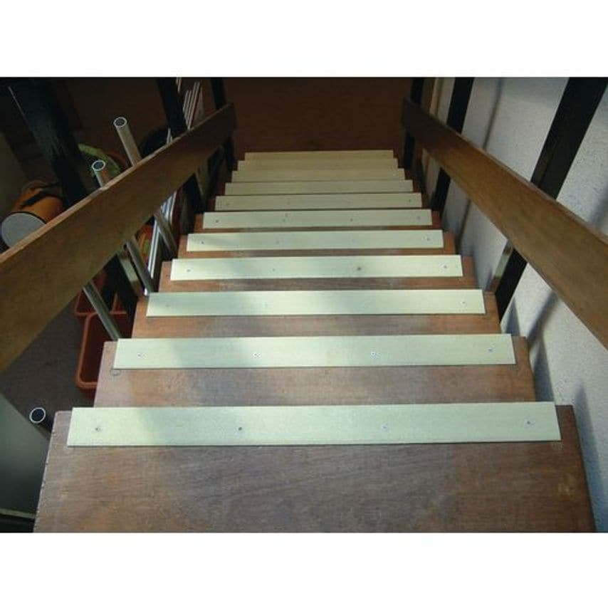 Slingsby GRP Slip Resistant Stair Nosings - White 349958