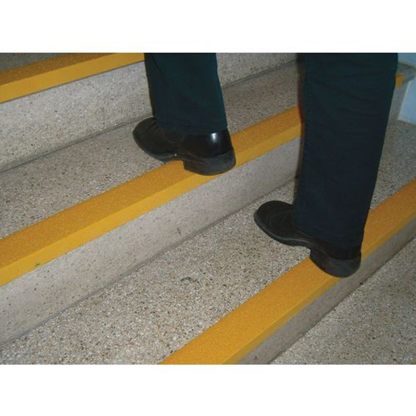 Slingsby GRP Slip Resistant Stair Nosings - Yellow 349978