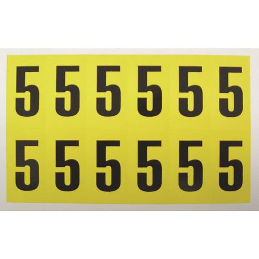 Slingsby Self-adhesive Numbers and Letters - Number 5 3008Y5