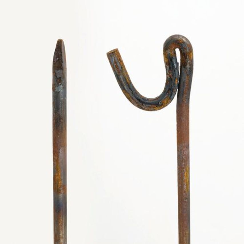 Slingsby Fencing Pins - Grey - Height 1.2m