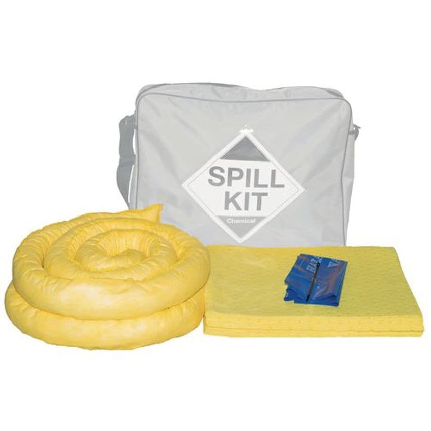 Slingsby Refill Kit for Chemical Spill Kit with Shoulder Bag