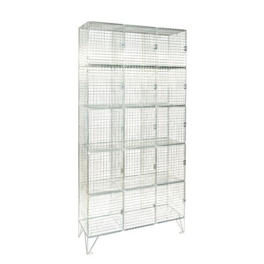 Slingsby Heavy Duty Wire Mesh Lockers (8mm Dia.) 403335