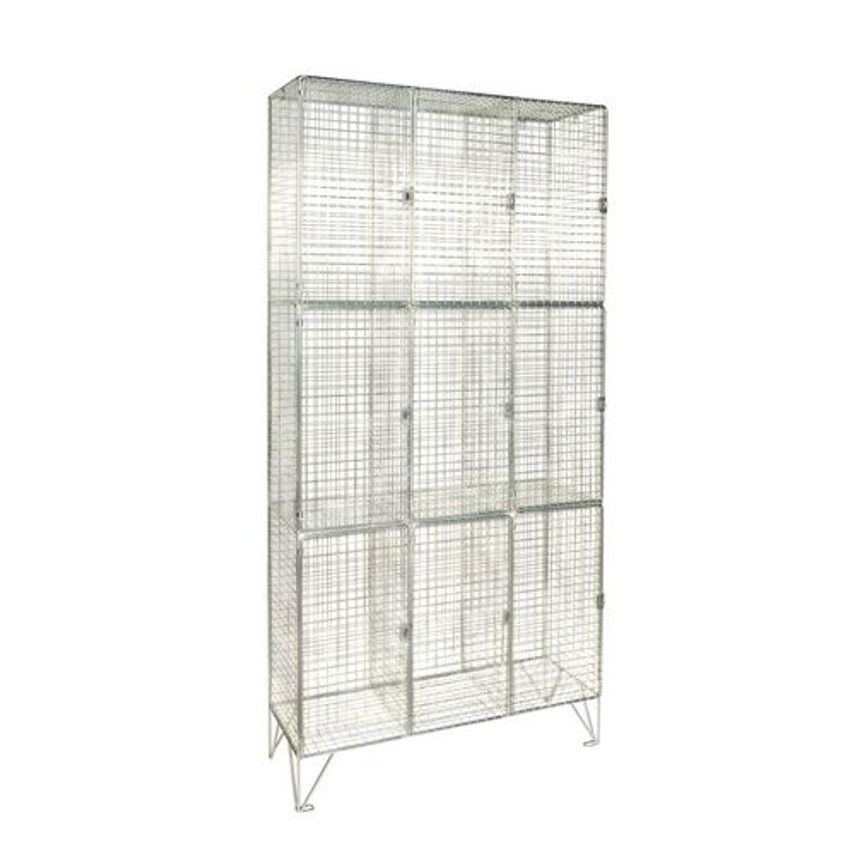 Slingsby Economy Wire Mesh Lockers (6mm Dia.) 403425