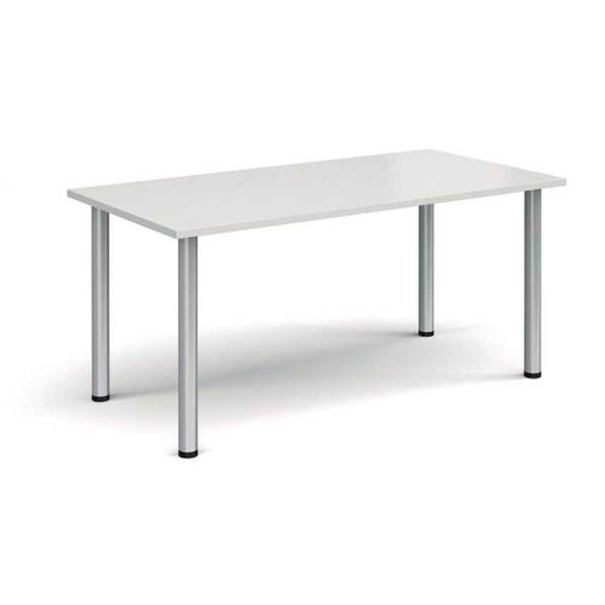 Slingsby Rectangular Silver Leg Meeting Table 414587