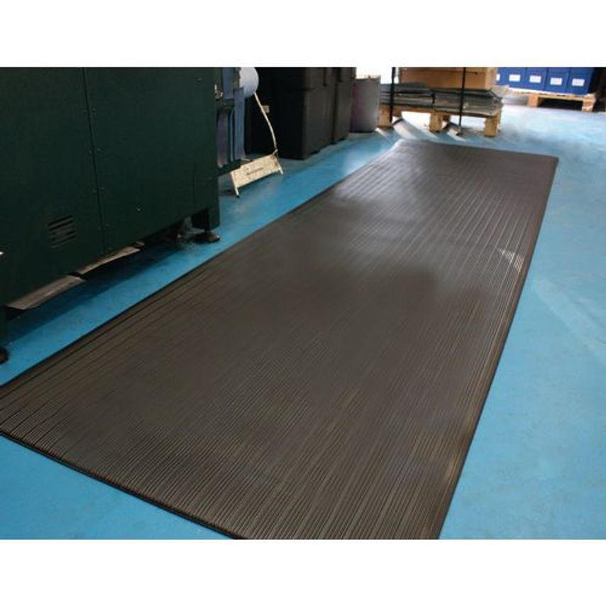 Ribbed Anti-Fatigue Foam Matting, X 18.3m Roll Ribbed Anti-Fatigue Foam Matting, X 18.3m Roll