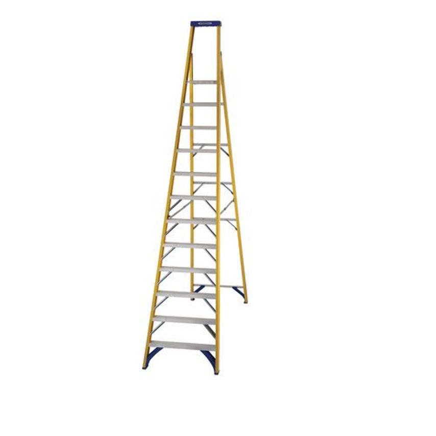 Slingsby Fibreglass Platform Step Ladder 410941
