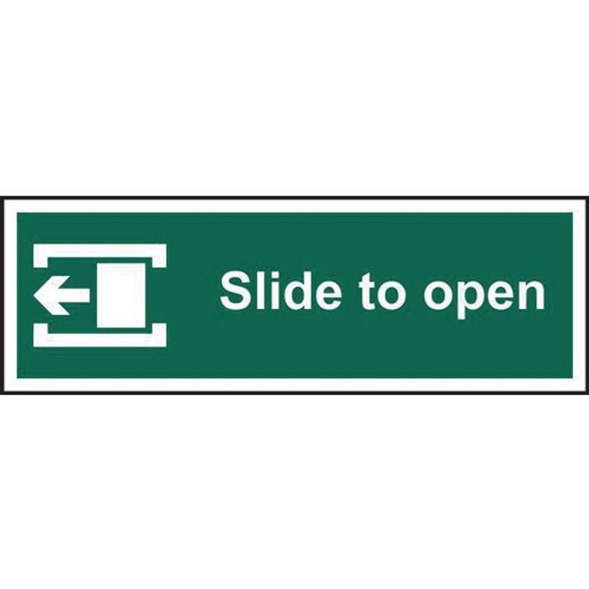 Slingsby Slide to Open (Left) Sign 422072