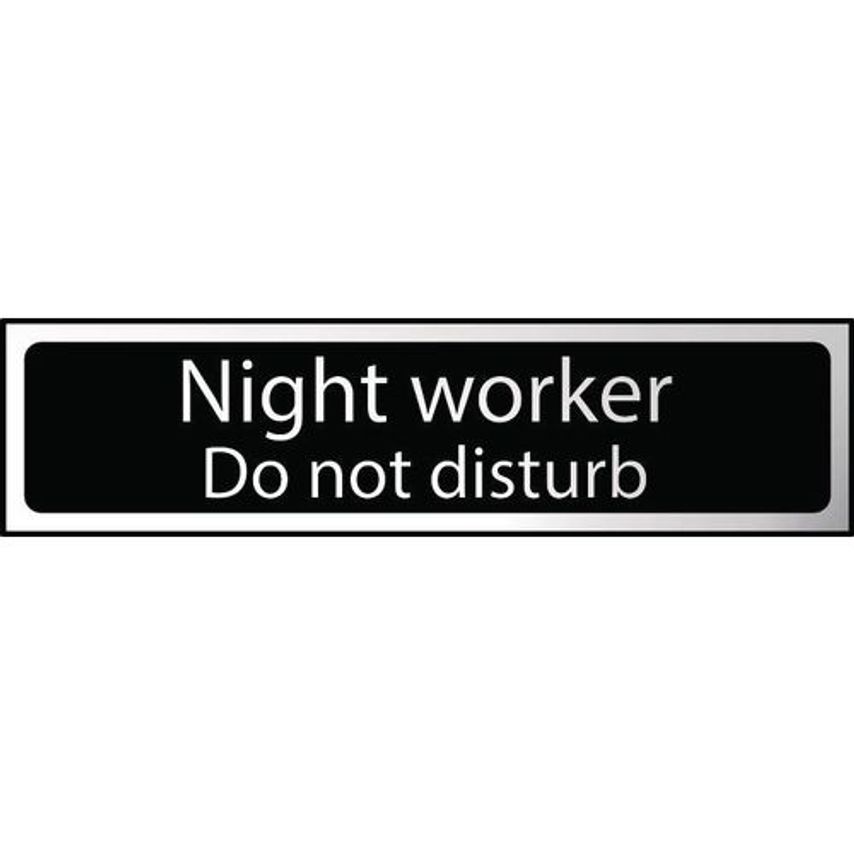 Slingsby Night Worker Do Not Disturb Sign 422614