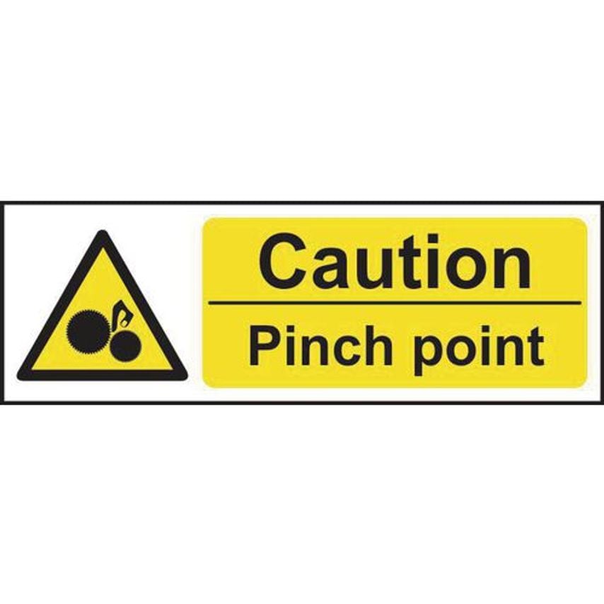 Slingsby Caution Pinch Point Sign 423155