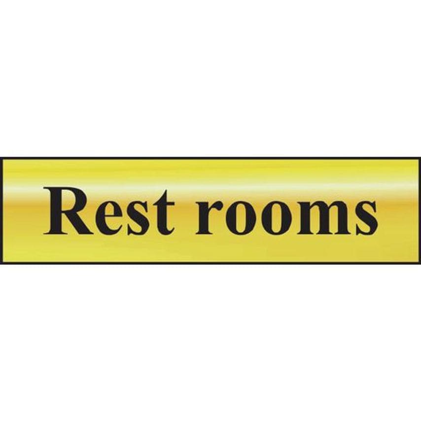 Slingsby Rest Rooms Sign 422681