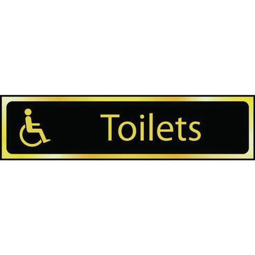 Slingsby Toilets (Disabled Logo) Sign 422705