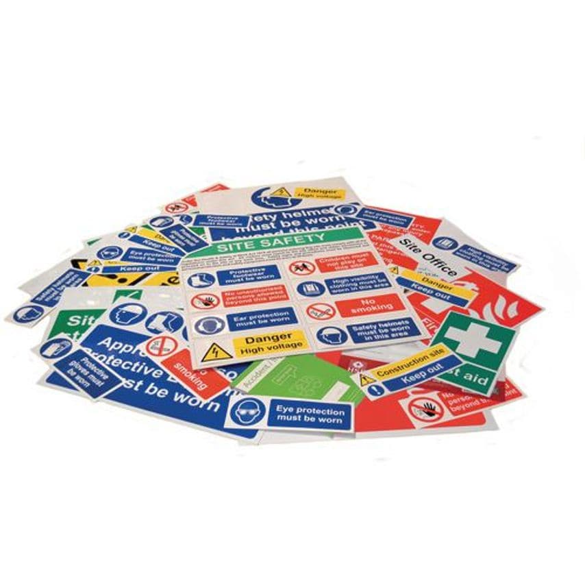 Slingsby Construction Site Sign Starter Pack - Large