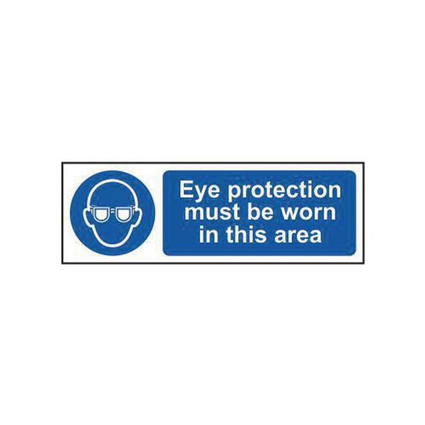 Slingsby Eye Protection Must Be Worn In This Area Sign 422728
