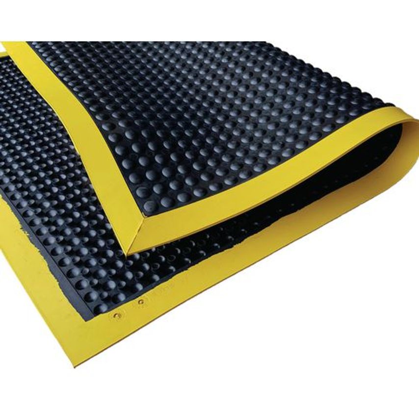 Ergo-Tred Anti-Fatigue Nitrile Rubber Bubble Top Mats