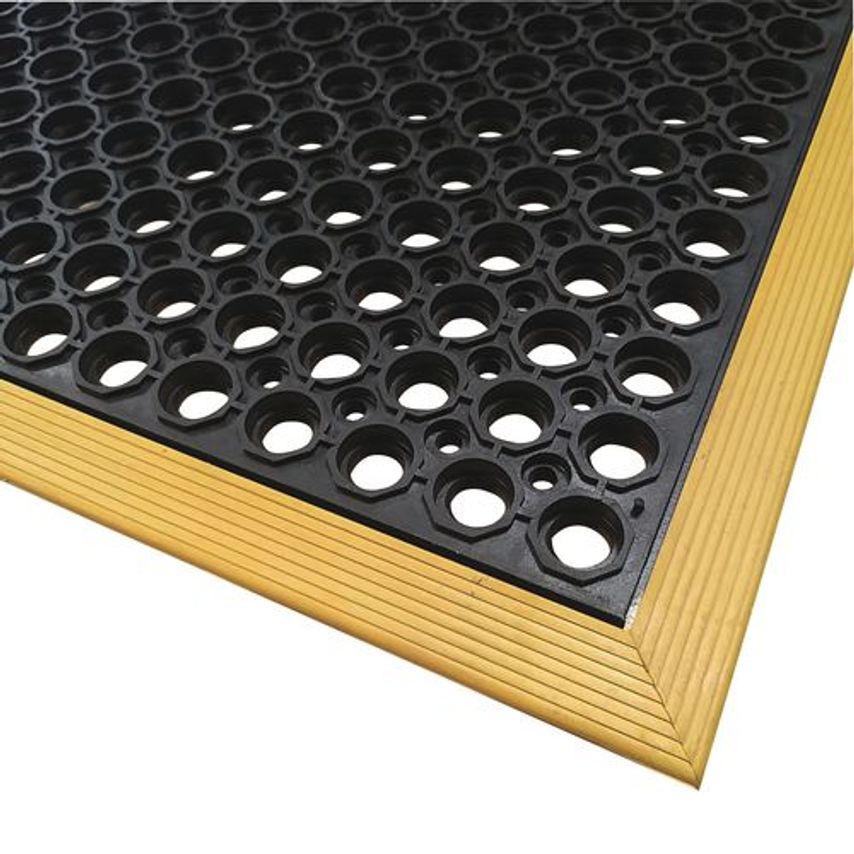 Grease Proof Slip-Resistant Nitrile Rubber Safety Mat Grease Proof Slip-Resistant Nitrile Rubber Safety Mat
