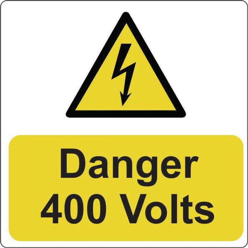 Slingsby Danger 400 Volts Labels 423367