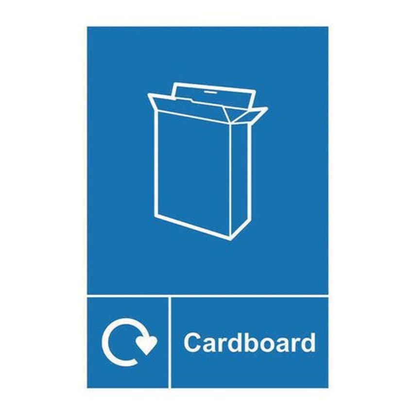 Slingsby Cardboard Recycling Sign 423890