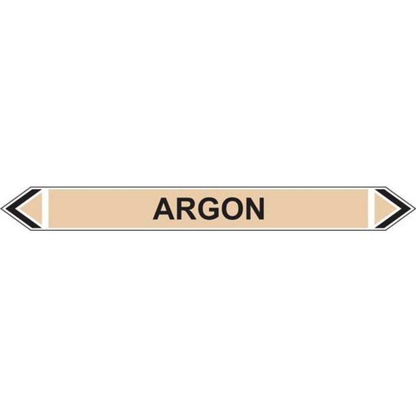 Slingsby Flow Marker - Yellow (Gases) Signs 423480