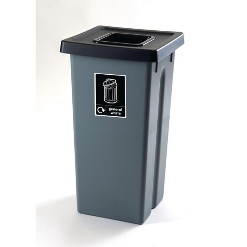 Slingsby Colour Coded Open Top Recycling Bin Stations 427358