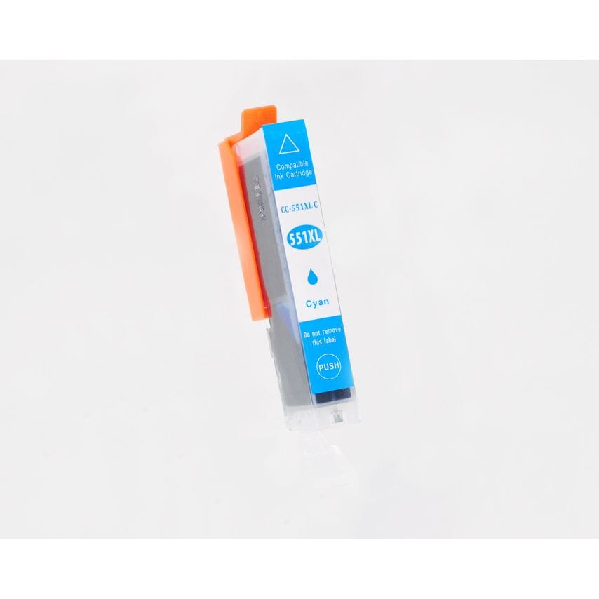 Canon Compatible Canon IP7250 CLI-551 Xlc Cyan Ink Ctg (CC-551C Xl)