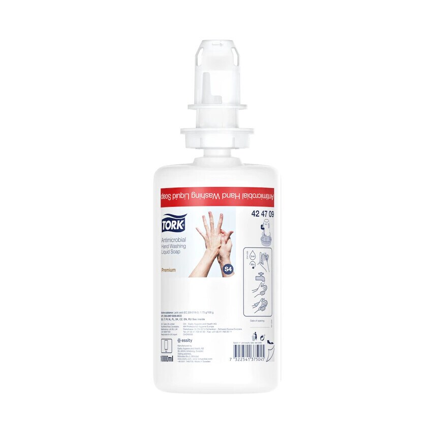 Anti-Bacterial Liquid Soap, 1 Litre, Pack of 6