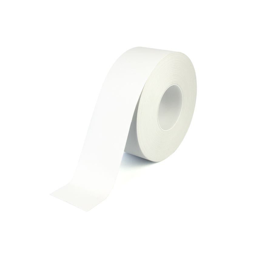 Fabufacture Tough and Durable Commercial Grade Line Marking Tape 75mm X 30m - Wh