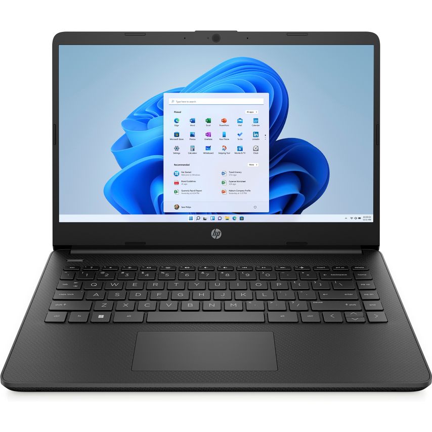 HP 14s-dq0034na N4120 Notebook 35.6 cm (14") HD Intel Celeron 4 GB DDR4-SDRAM 12