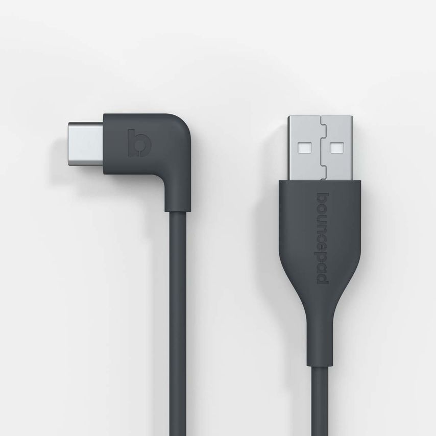Bouncepad BP/TBX/CAB/206 USB Cable 2 M USB 2.0 USB-C USB-A Black