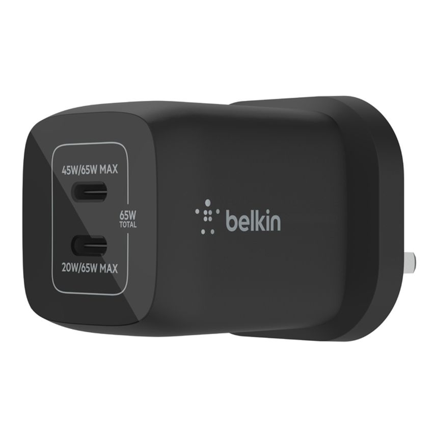 Belkin WCH013MYBK Mobile Device Charger Universal Black Ac Fast Charging Indoor