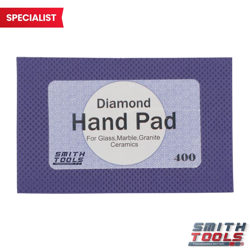 Smith Tools Manufacturing Specialist Handheld Diamond Polishing Pad 400 Grit